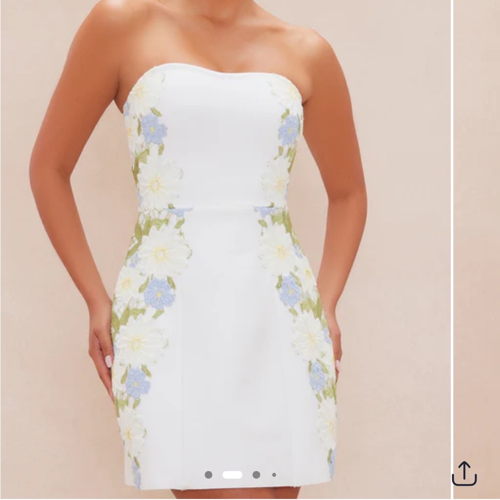 Fashion Nova Hazel Bandage Mini Dress - Medium